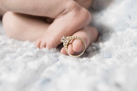 With love from Mum and Dad-newborn baby