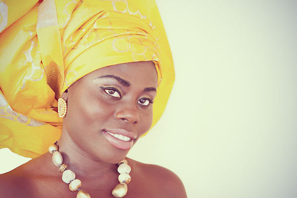 Gele from Ghana