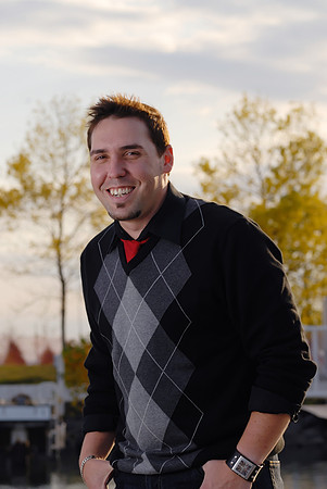 Brad having fun at the Marina Park, Thunder Bay