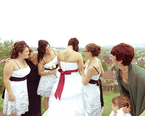 High Level Alberta wedding