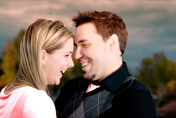 photo of Brad and Ashley having fun at the Marina Park, Thunder Bay Ontario